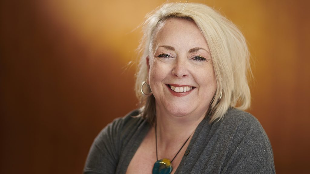 Portrait of Dr Kim Wiltshire smiling