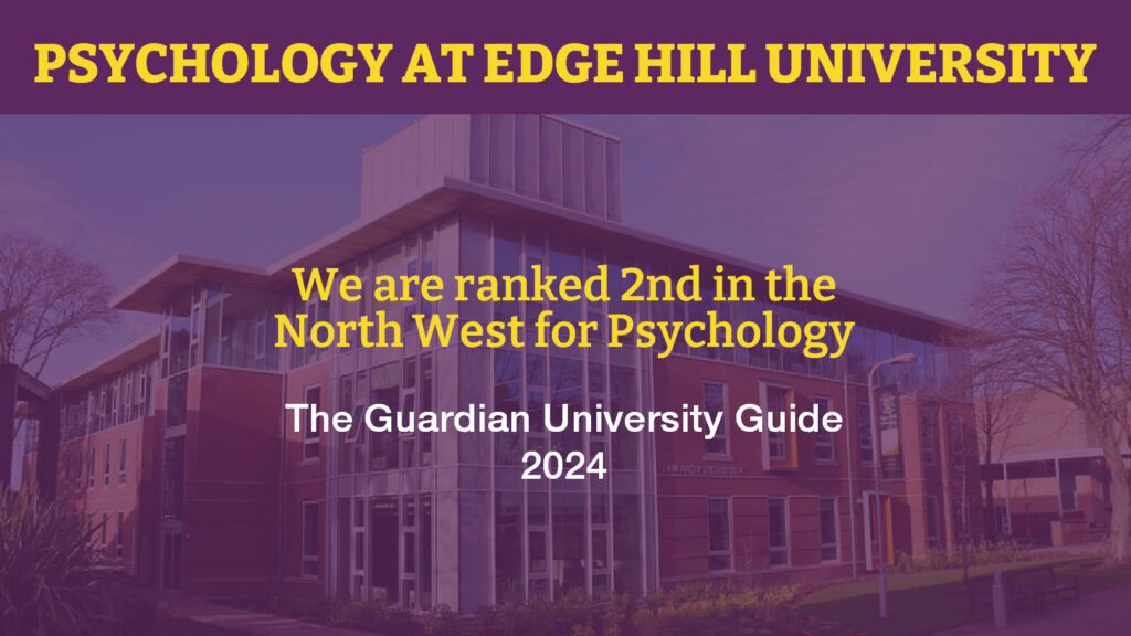 We are ranked 2nd for psychology in the NW